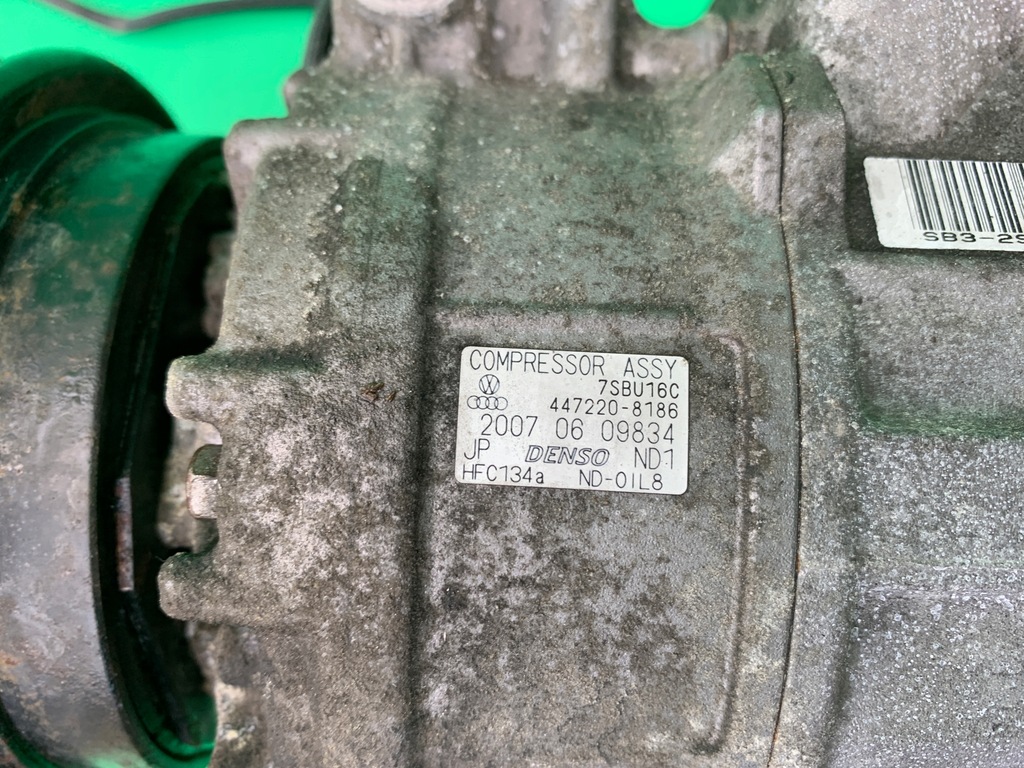 фото №7, Компрессор компрессор кондиционера skoda superb i 1 lift 1.9 tdi 01-08