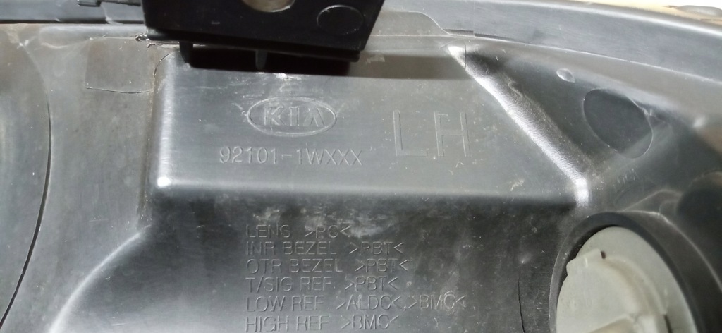 фото №12, Kia rio iii 3 11- лампа левая перед обычная eu 92101-1wxxx