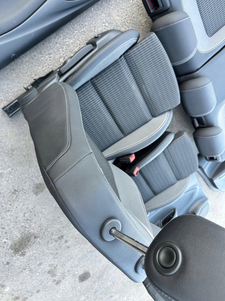 фото №9, Opel astra k v lift kombi сиденья заднее сиденье обивка полукожа europa idealne