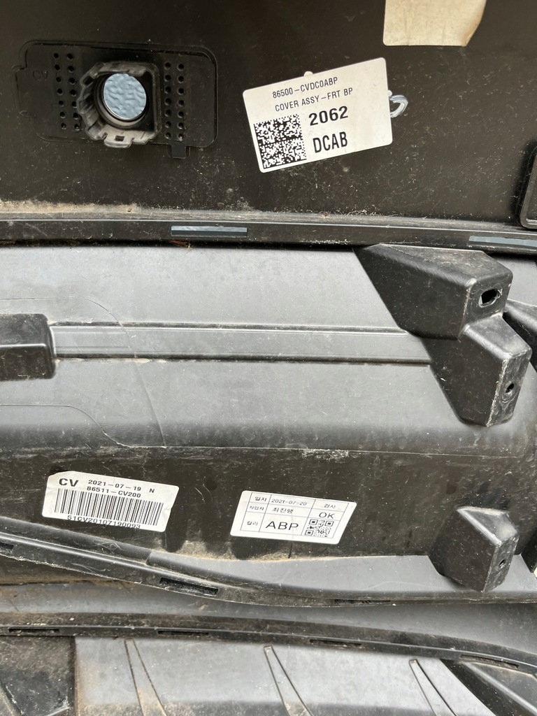 фото №13, Hyundai ev6 бампер перед gt-line 86511-cv200 21-