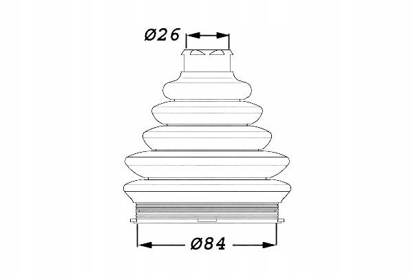 фото №1, Sasic захист шарнір citroen