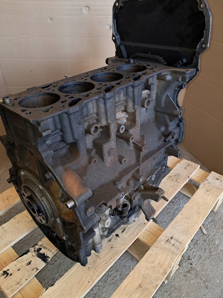 фото №12, Двигатель dół 2.2tdci 4hu puma 110km transit mk7 08 rok блок kompletny wał