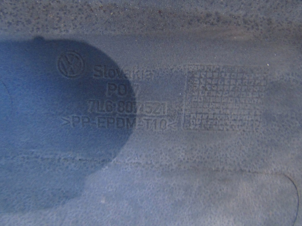 фото №8, Дифузор спойлер накладка бампера задня touareg 7l6