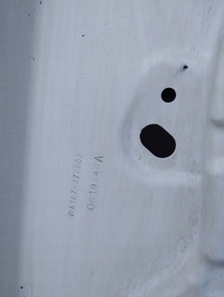 Ниша обшивка внутреннее подкрылок правое задняя mercedes gle w167 a1676309401 в Украине