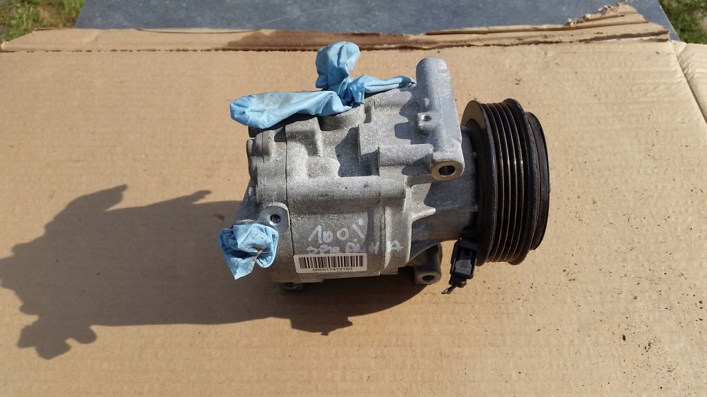 фото №1, Компрессор кондиционера fiat 500 bravo