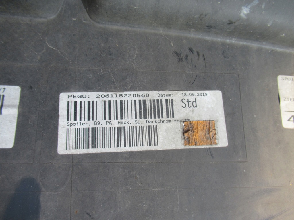 фото №11, Audi a4 s line b9 lift 8w бампер задняя kombi 8w9807