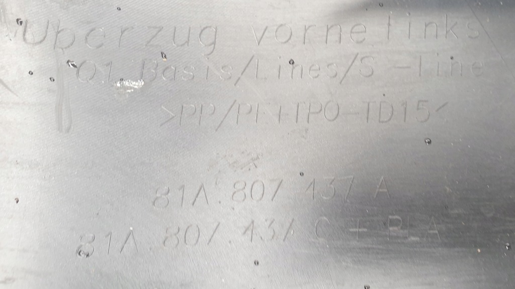 фото №9, Audi q2 бампер передній перед кутик решітка