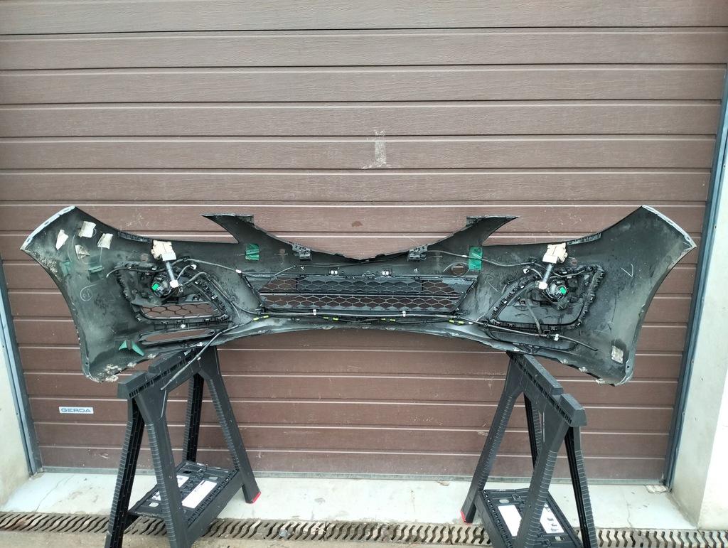 фото №11, Бампер перед pod датчики pdc mazda 6 gh lift 2010-2012 омыватель цвет 38r