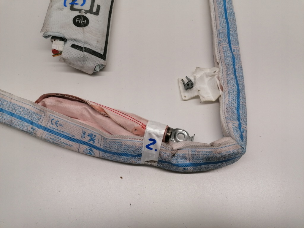 фото №6, Citroen c3 iii шторка безопасности правая подушка сиденье подушка безопасности оригинал 2016-