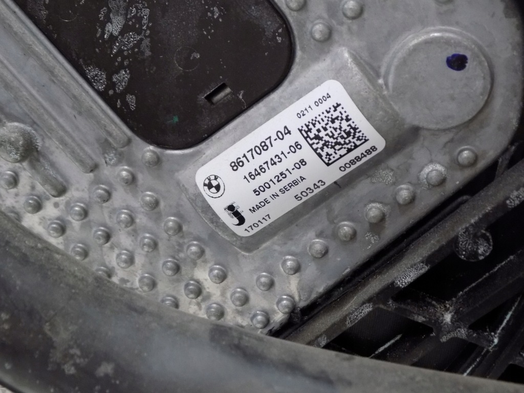 фото №9, Bmw 6'g32 pas передний радиатор 540xia 340ps