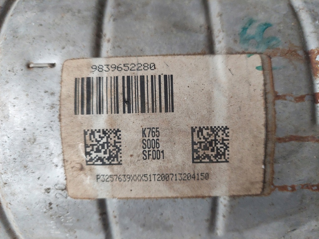 фото №10, Катализатор - фильтр dpf - opel combo e - peugeot partner iv - rifter - 1,5d