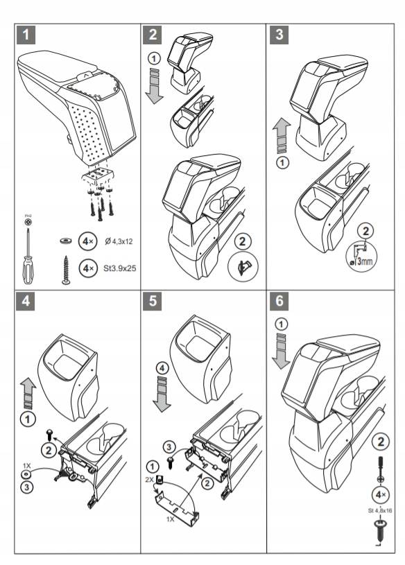 фото №14, Подлокотник toyota yaris 2020- | rati armster 2 b