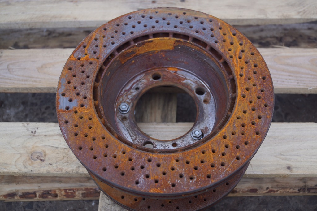 фото №14, Тормозные диски тормозные задняя porsche 911 997 996 299mm