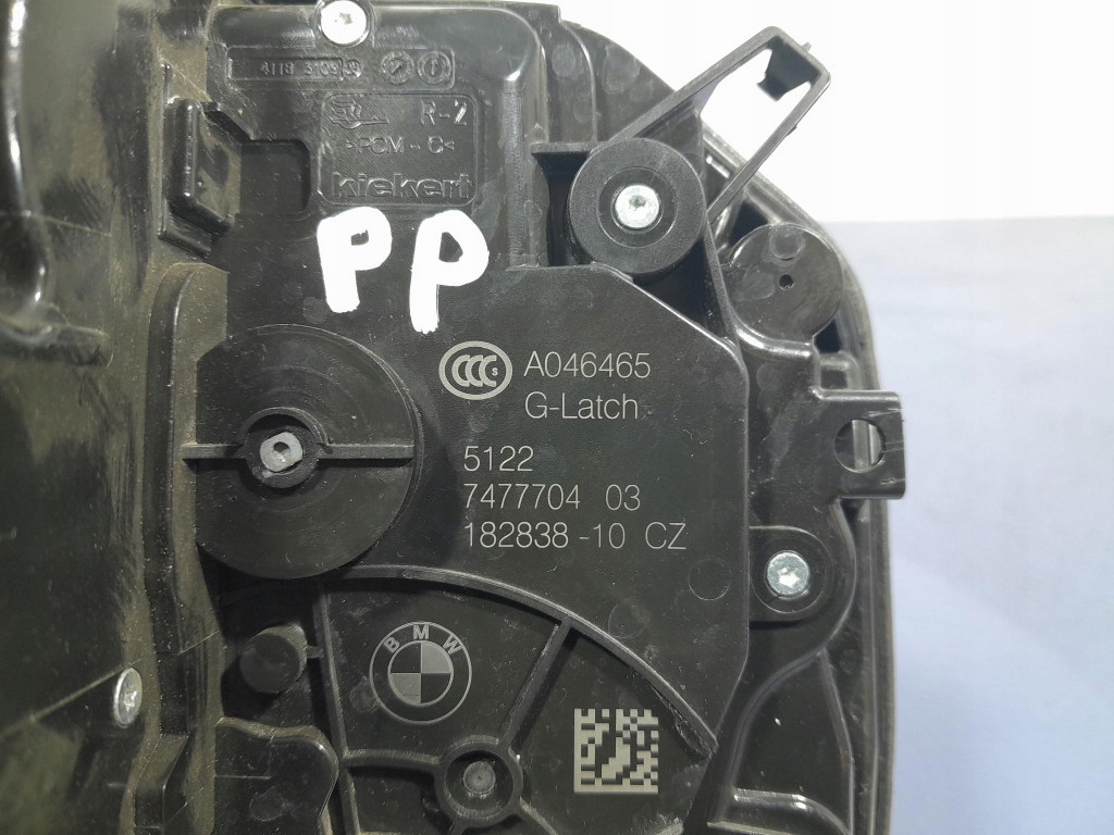 фото №6, Bmw 7 g11 g12 lci замок доводчик двері задня задній правий 8 pin 7477704