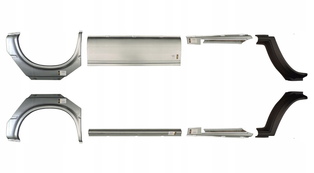 фото №1, Ford transit 91-00 длинный порог ремкомплект подкрылок