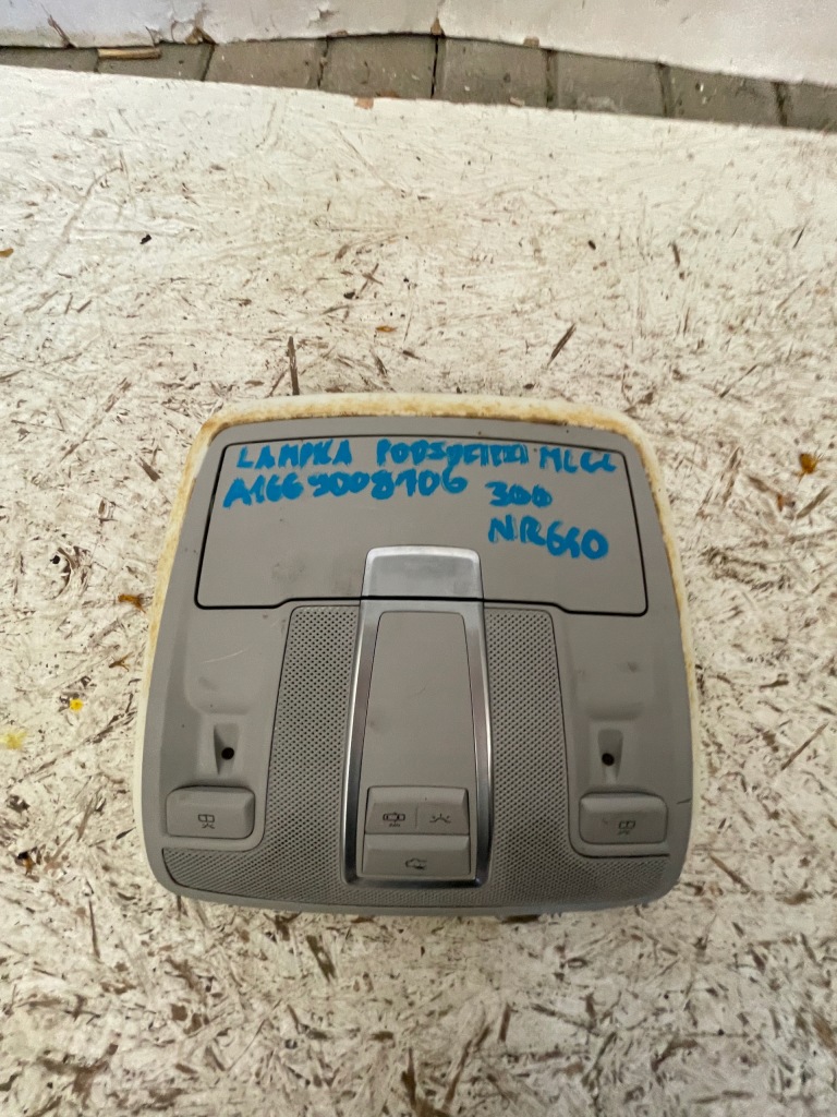 фото №1, Лампа стельовий mercedes ml a1669008106