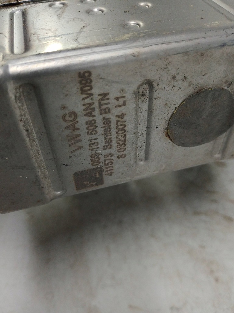 фото №2, Audi радиатор выхлопных газов egr 059131508an 059131477e europa