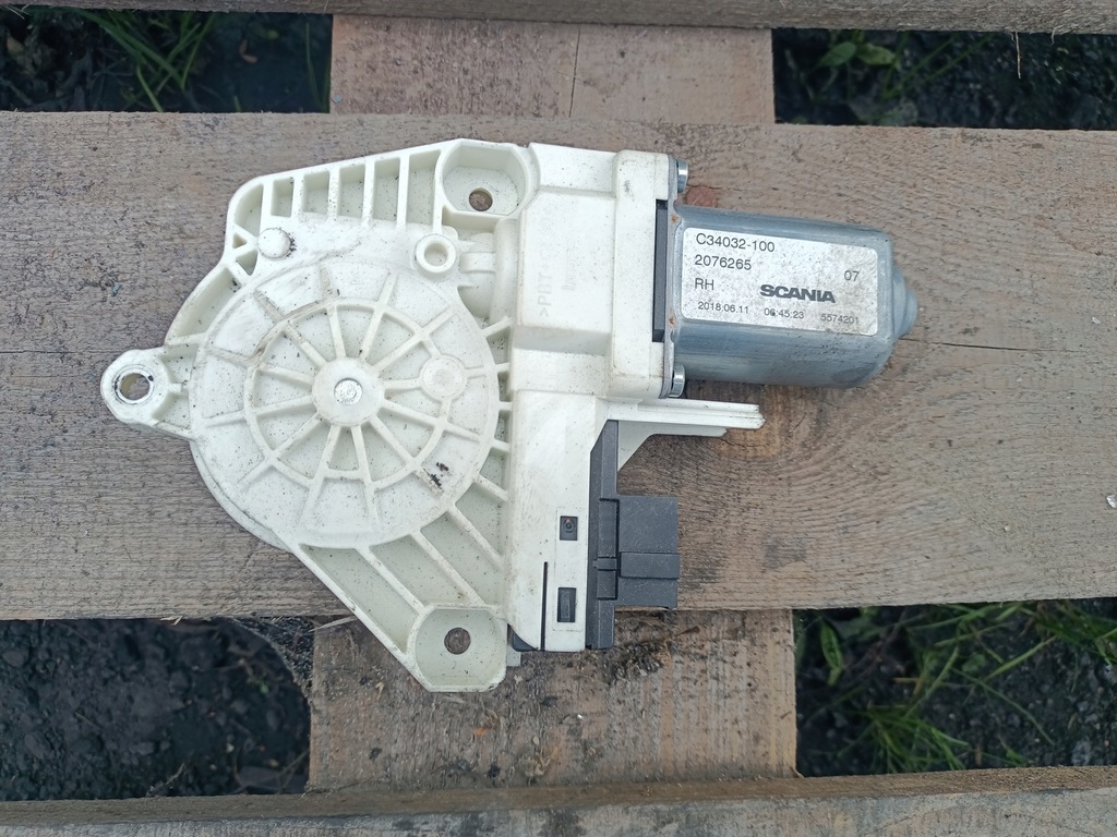 фото №1, Двигун моторчик підйому скло правий scania r s