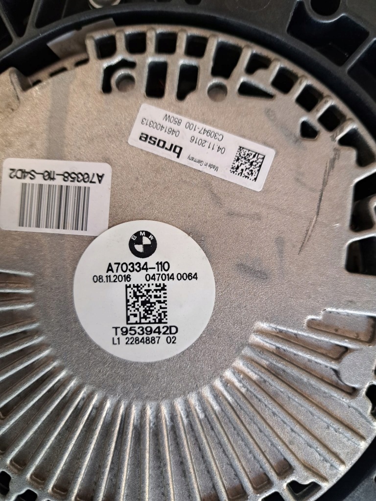 Bmw f80 f82 f87 вентилятор радиатора 2284887 d1545 в Украине