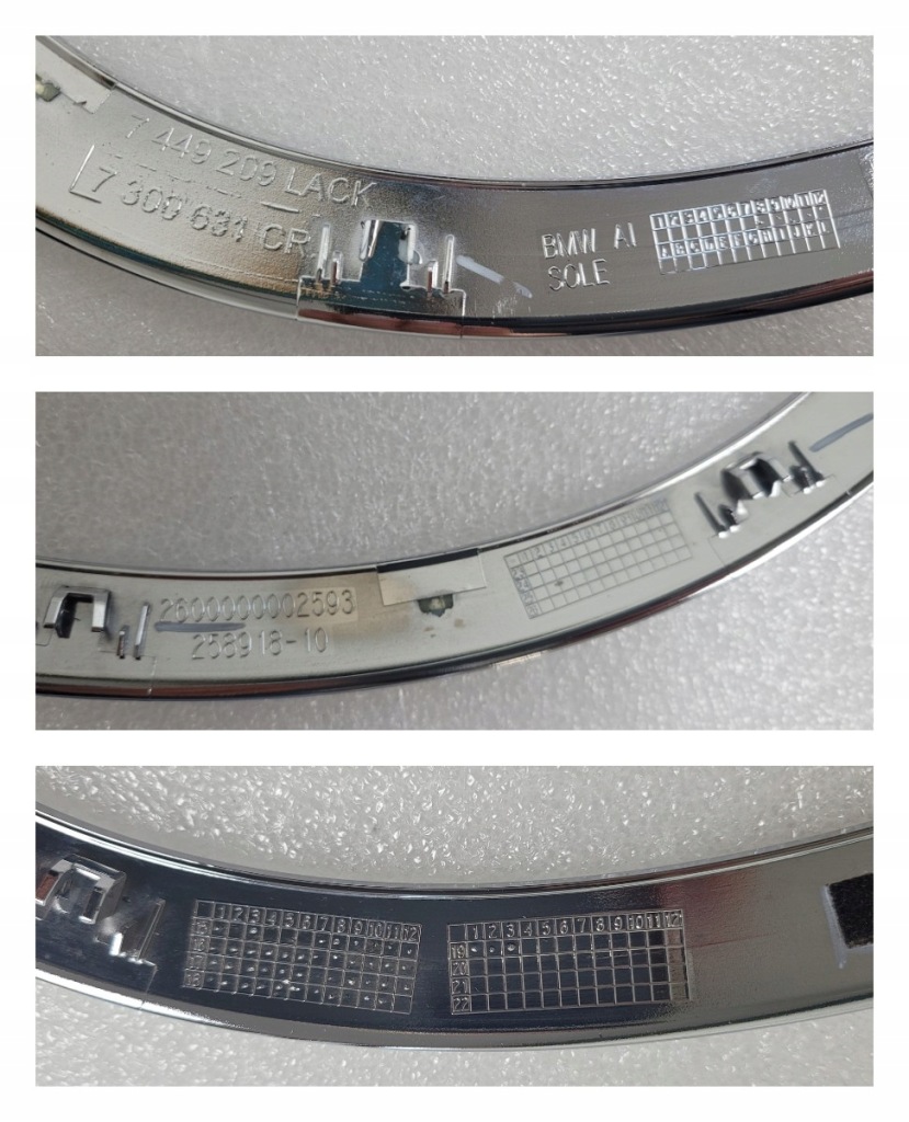 Фара перед левая хром панель фары mini cooper f56 lci рестайлинг  led Киев