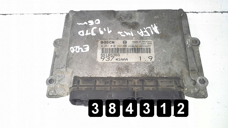 Купить 2003 alfa romeo 147 ecu 1900jtd 55185365 0281010332