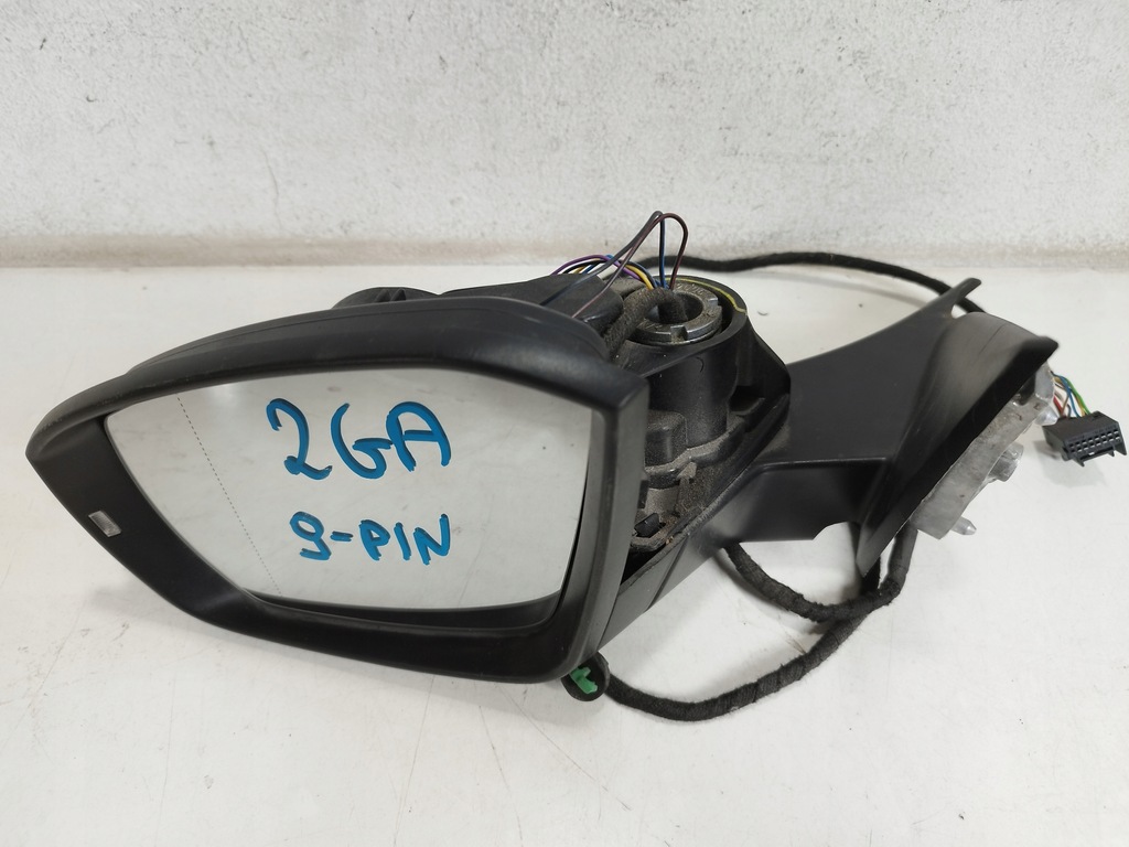 фото №1, Vw t-roc 2ga зеркало левая 9 pin