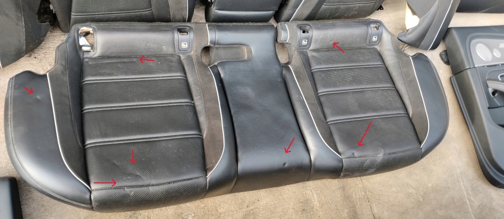 Купити Сидіння заднє сидіння mercedes e63 s amg w213 sedan шкіра alcantara вентильовані