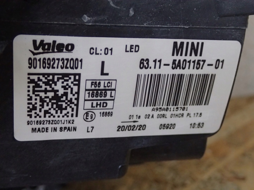 Фара левая full led mini cooper f55 f56 f57 рестайлинг в Украине