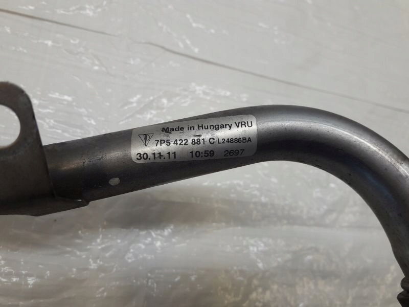 фото №2, Porsche cayenne 7p 10- трубка шланг усилителя