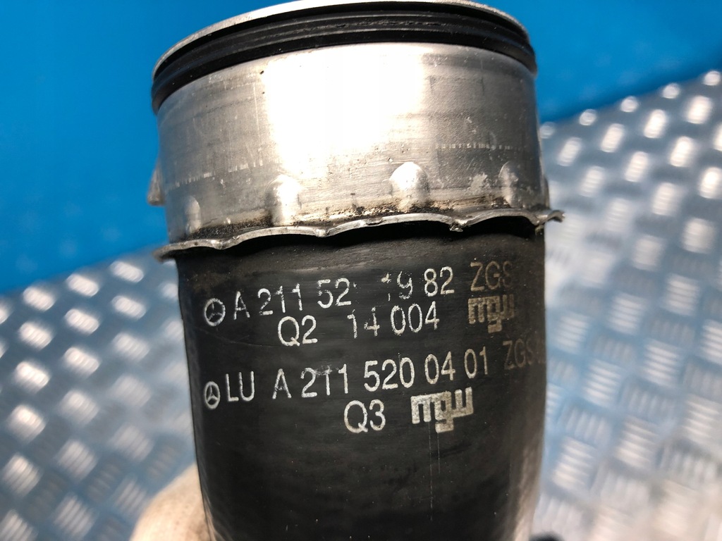 фото №7, Mercedes w211 wąż шланг інтеркулер 2,2 cdi a2115281982