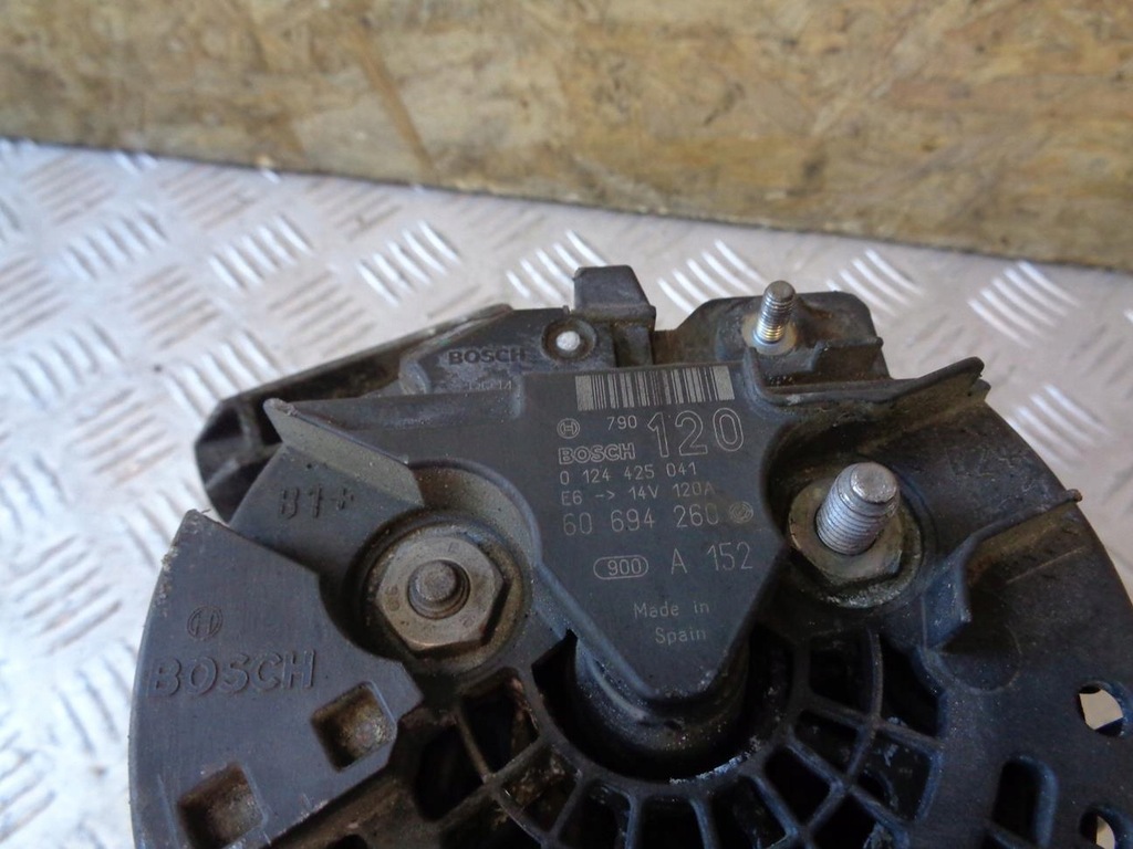 фото №6, Генератор alfa romeo 159 1.9 jts 05- 0124425041