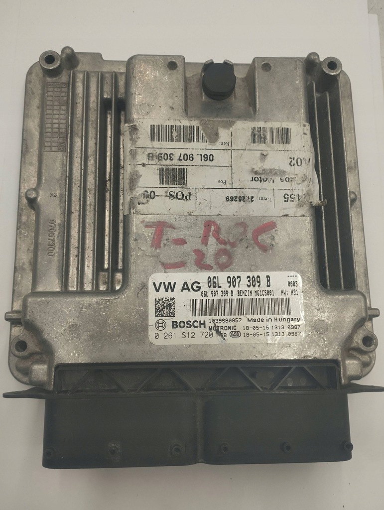 фото №1, Volkswagen t-roc блок управления / модуль ecu бортовой компьютер 06l907309b