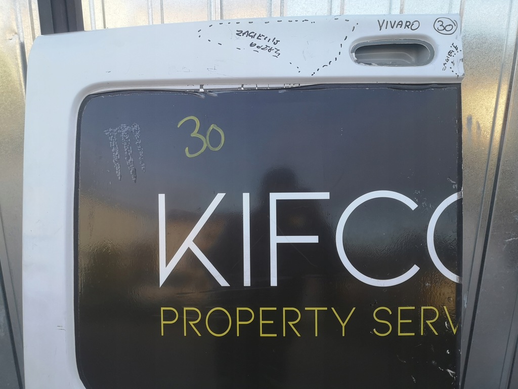 фото №6, Дверь распашные левый задняя opel vivaro a renault trafic ii lift 06-14