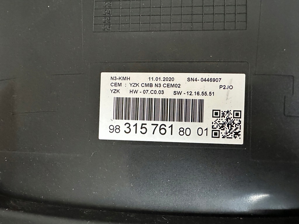 фото №6, Corsa f набір bcm замок запалювання abs прилади блок керування