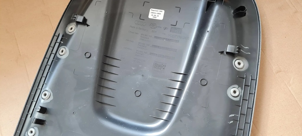 фото №13, A6 c7 4g lift захист обшивка сидіння з сітка flintgrau 8r0881969 a7 4g a4