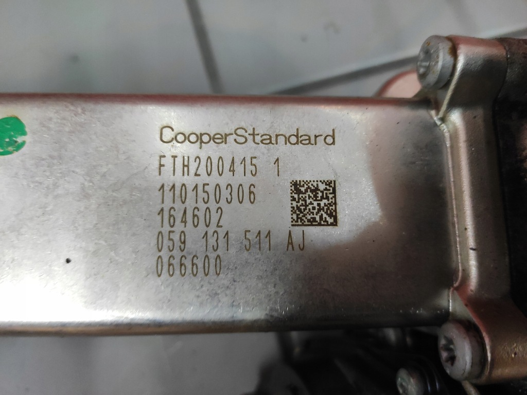 фото №12, Audi a7 4g 3.0tdi crt радіатор вихлопних газів egr радіатор 059131511aj оригінал