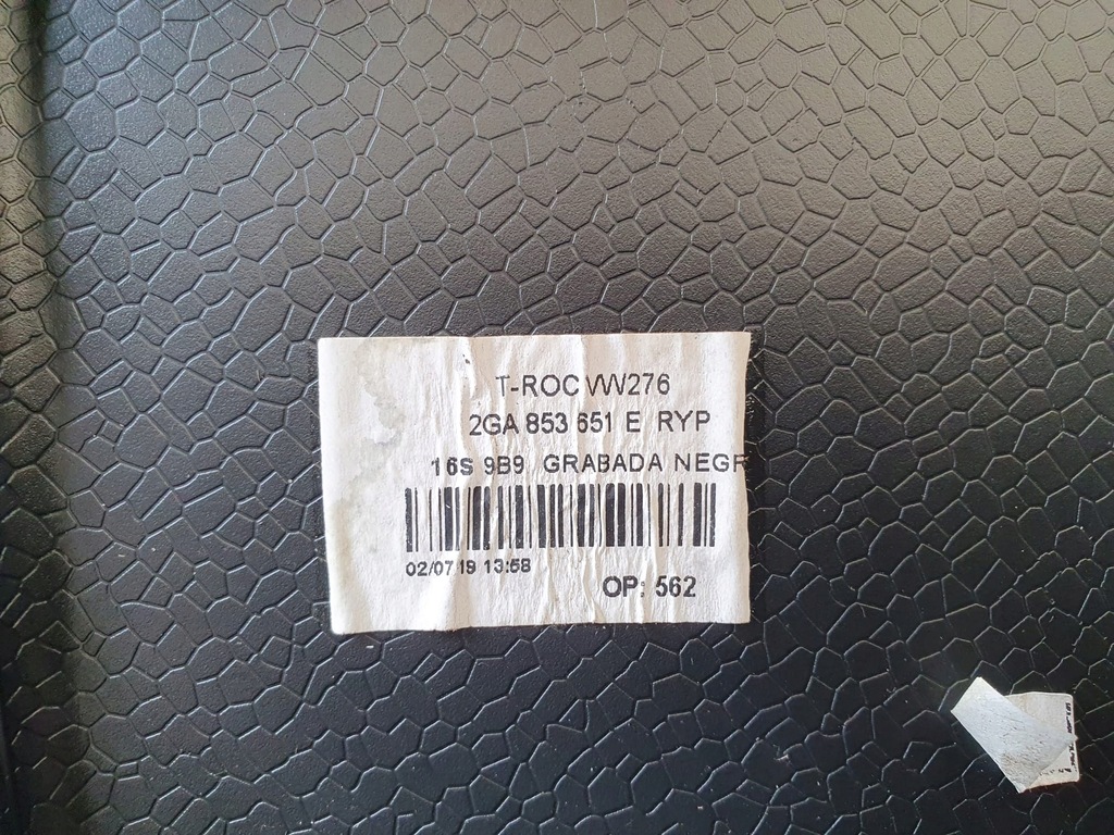 фото №4, Vw t-roc 2ga решётка радиатора решётка радиатора 2ga853651 e оригинал