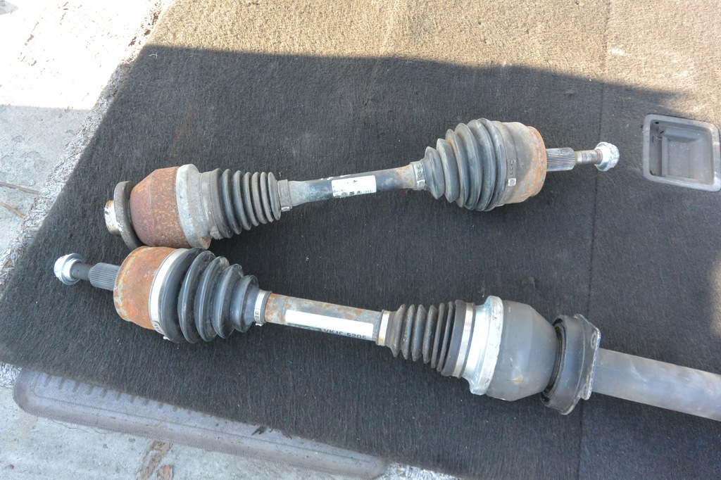 фото №10, Vw t5 multivan 2.5 механічна коробка передач привідний вал ліва права kpl