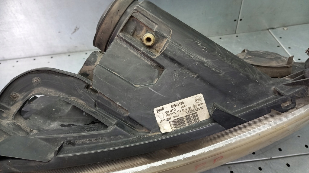 фото №9, Фара правий fiat scudo ii 07r 89901160