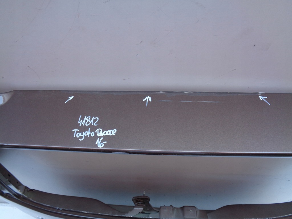 фото №9, Кришка багажника задня toyota proace peugeot expert 16- jumpy zafira d + спойлер 41812