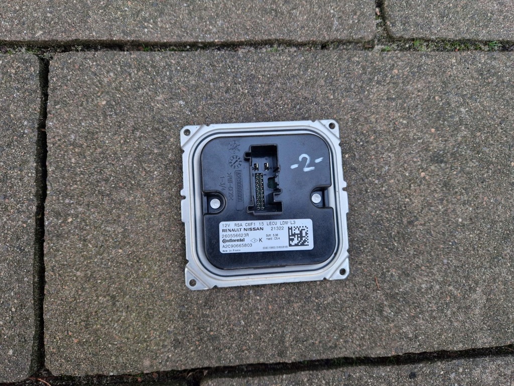 фото №1, Перетворювач модуль led continental renault nissan 260556623r
