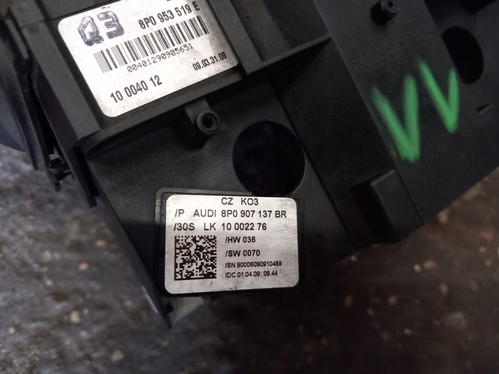 фото №8, Audi a3 8p перемикач комбінований стрічка 8p0907137br