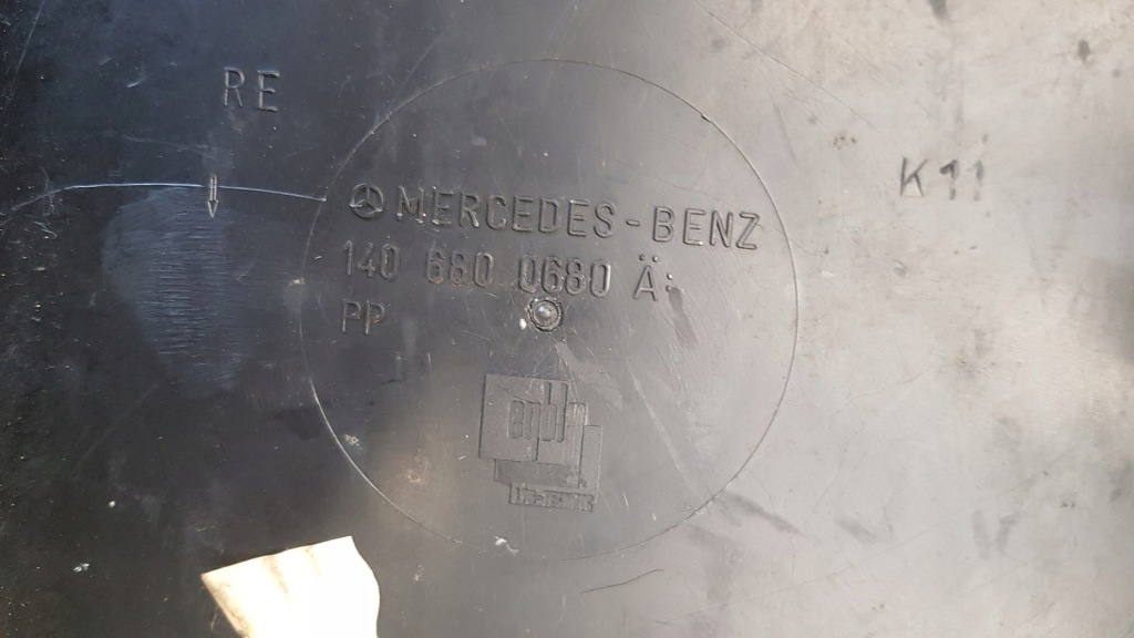 Защита стойка правый перед mercedes w140 Доставка