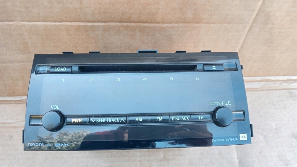 фото №1, Toyota prius ii mp3 wma радио cd 86120-47240