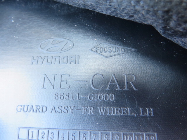 фото №11, Hyundai ioniq v 5 2021- подкрылок левая передние 86811-gi000