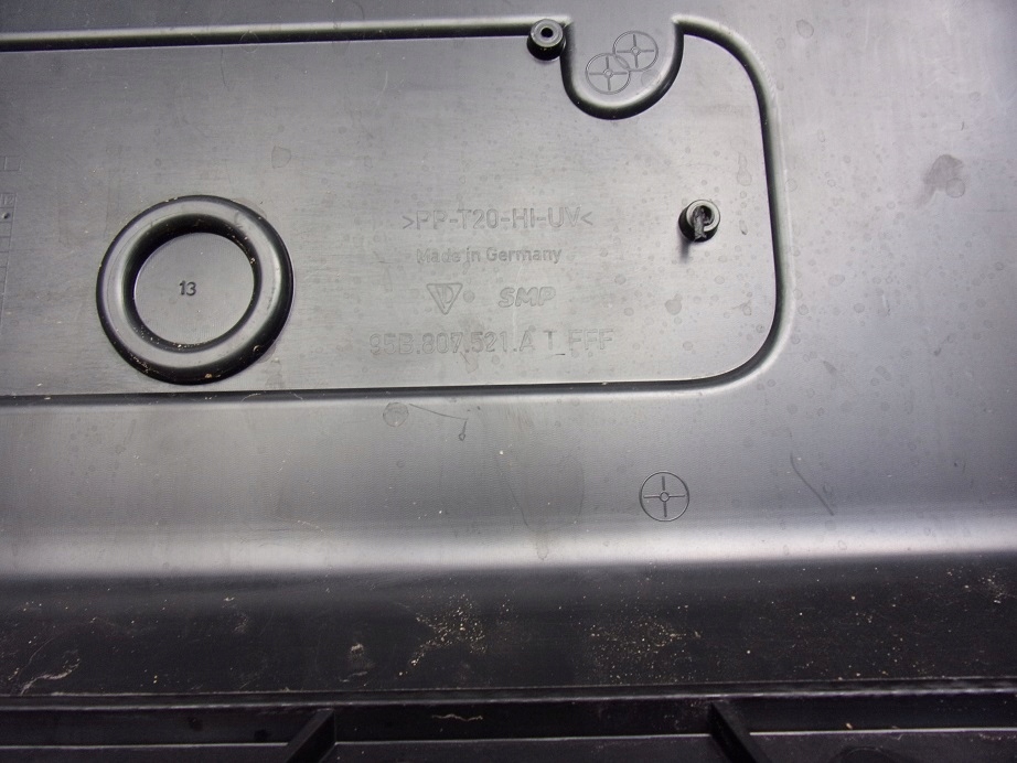 фото №7, Спойлер бампера задня дифузор macan lift gts