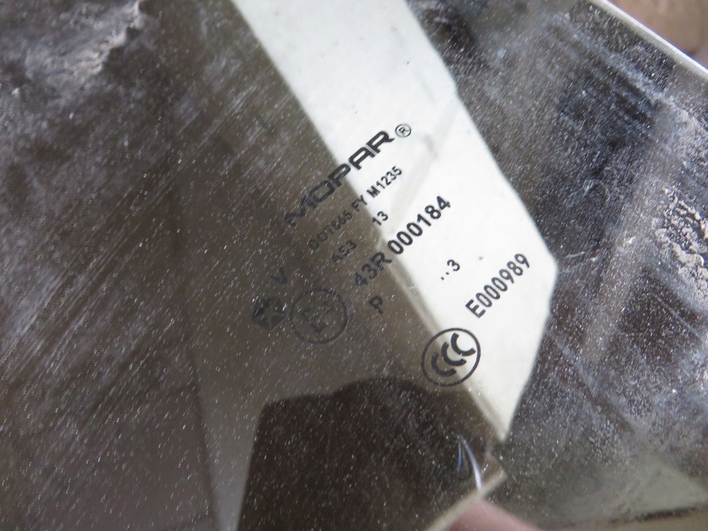 фото №2, Стекло дверь левый задняя задняя jeep compass 2013 x