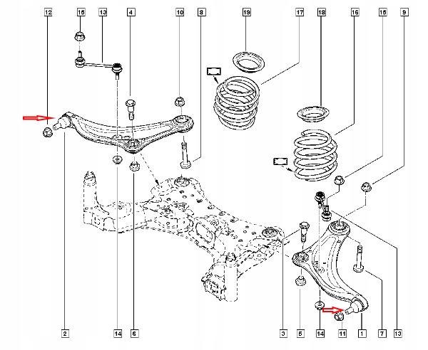 фото №4, Шаровая опора рычага megane iii rs sport rs