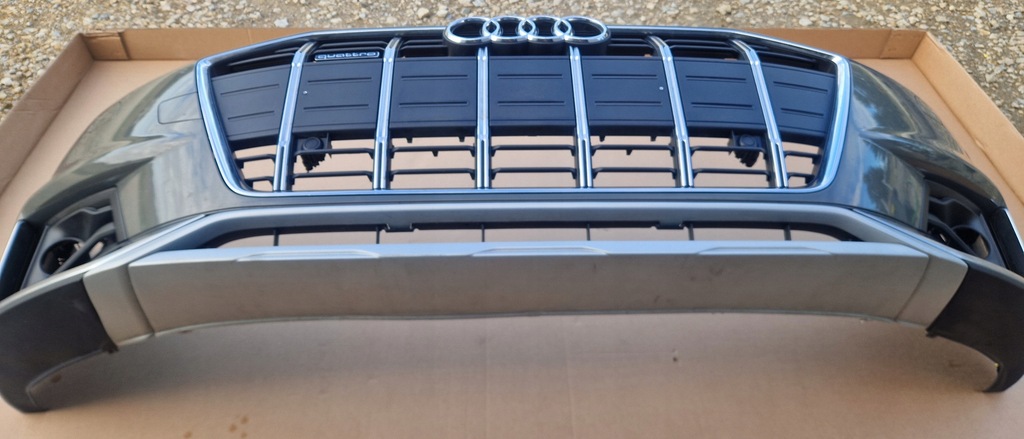 фото №6, Бампер audi a4 b9 allroad lift колір lx7g jak новий bez фарбування pdcx4