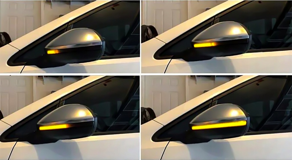 фото №12, 2x поворотник led динамічний поворотник do дзеркало audi q5 q7 4l тонований